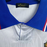 1998 Japan Away White Retro Long Sleeve Retro Jersey