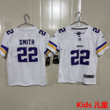 SMITH #22 Minnesota Vikings Kids NFL Jersey 维京人