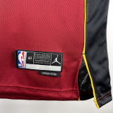 2024/25 Miami Heat JAQUEZ JR. #11 Red NBA Jerseys