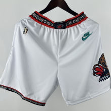 2025/26 Grizzlies White NBA Cotton Pants