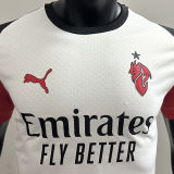2025/26 AC Milan Away White Player Version Soccer Jersey