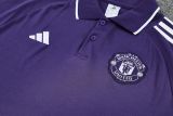 2026/27 M Utd Purple POLO Training Tracksuit