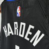 Clippers HARDEN #1 Black NBA Jerseys