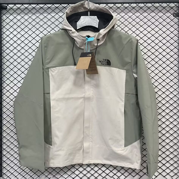 2025 THE N FACE White Green Windbreaker