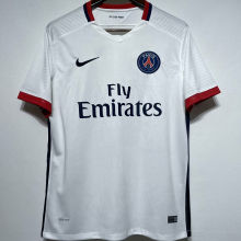2015/16 PSG Away White Retro Soccer Jersey