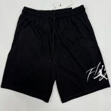 2025 Jordan Black Pure Cotton Fabric Casual Short Pants M16
