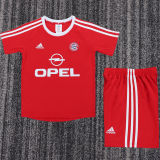 2001/2002 BFC Home Red Retro Kids Soccer Jersey
