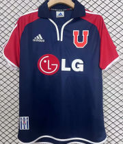 2001/02 Universidad de Chile Home Blue Retro Soccer Jersey