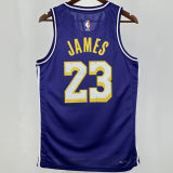 2026 Lakers JAMES #23 Purple NBA Jersey