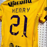 2024/25 Club America Home Yellow Women Soccer Jersey 女