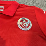 2024 Tunisia Home Red Fans Soccer Jersey 突尼斯