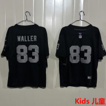 WALLER #83 Las Vegas Raiders Kids NFL Jersey 突袭者