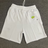 2025 NK White Embroidered Multicolor Logo Casual Short Pants CN02白