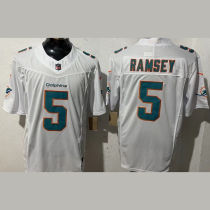 RAMSEY #5 Men's Miami Dolphins NFL Jersey 海豚 (3代）
