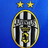 1999/2000 JUV Away Blue Retro Soccer Jersey