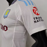 2024/25 Aston Villa Away White Player Version Soccer Jersey