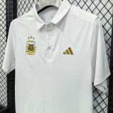 2026/27 Argentina Casual Quick Drying POLO T-Shirt    白色