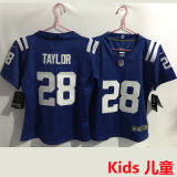 TAYLOR #28 Indianapolis Colts Kids NFL Jersey 小马