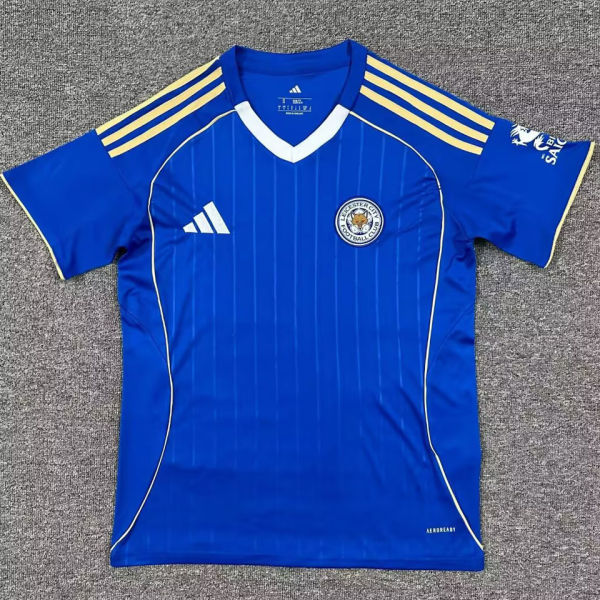 2025/26 Leicester City Home Blue Fans Soccer Jersey