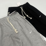 2024/25 Nk~ Grey Pure Cotton Sports Trousers Zipper style