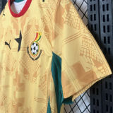 2026/27 Ghana Away Yellow Fans Soccer Jersey