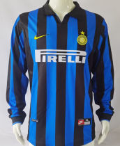 1998/99 In Milan Home Retro Long Sleeve Jersey