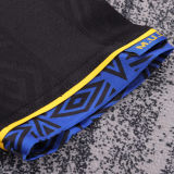 1993/1995 M Utd Black Retro Kids Soccer Jersey