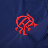 2025 Flamengo Sapphire Blue Hoody Zipper Jacket Tracksuit