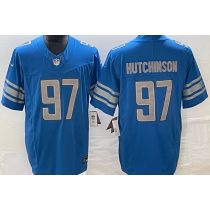 HUTCHINSON #97 Men's Detroit Lions NFL Jersey 雄狮     (3代）