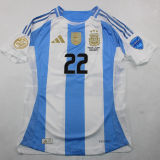 2024/25 Argentina Home Player Version Jersey （CONMEBOL COPA 2024 Version 美洲杯版）