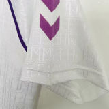 1990/92 RM Home White Retro Soccer Jersey
