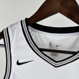 2024/25 Spurs WEMBANYAMA # White Kids NBA Jersey