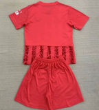 2024/25 Glasgow Rangers Red GK Kids Soccer Jersey