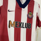 1996/97 Chivas Home Retro Long Sleeve Soccer Jersey