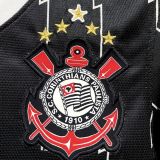 2011/12 Corinthians Black Retro Soccer Jersey