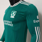 2025/26 LFC Third Green Player Version Long Sleeve Jersey