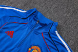 2025/26 M Utd Blue Sweater Tracksuit