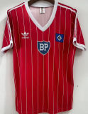 1984 Hamburger Awat Red Retro Soccer Jersey