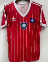 1984 Hamburger Awat Red Retro Soccer Jersey
