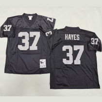 HAYES #37 Men's Las Vegas Raiders Retro NFL Jersey 突袭者