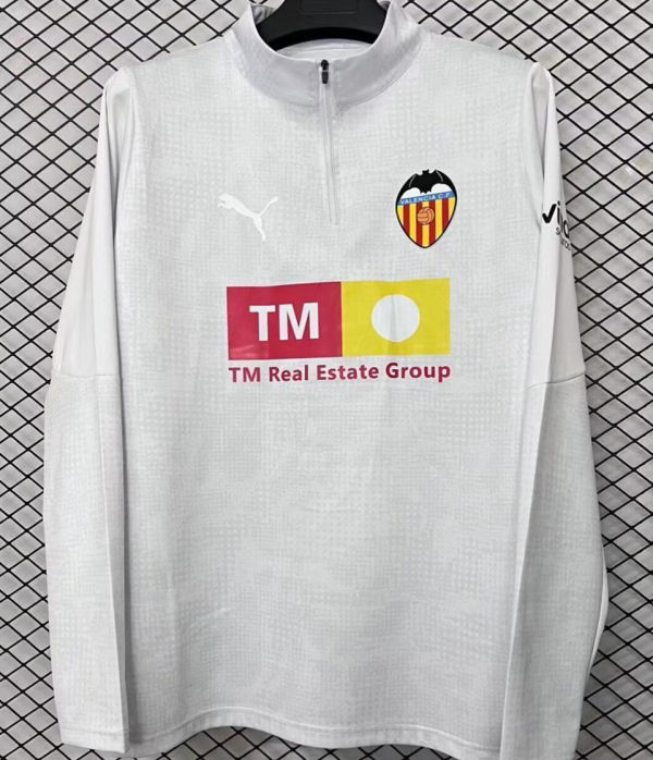 2026 Valencia White Training Sweater