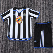 1999/2000 Newcastle Home Retro Kids Soccer Jersey