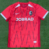 2024/25 Freiburg  Home Red Fans Soccer Jersey