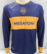 2006/07 Boca Home Retro Long Sleeve Soccer Jersey