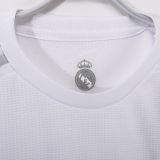 2015/2016 RM White Home Retro Long Sleeve Soccer Jersey