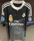 RONALDO #7 RM Black Dragon Retro Jersey 2014/15 (Have All Patch) (2014+10) 全套章