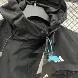 2026/27 AD Black Outdoor Windbreaker  H1004