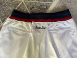 Wizards White Four Bags NBA Pants