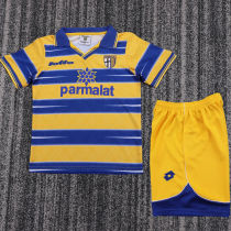 1998/1999 Parma Home Retro Kids Soccer Jersey