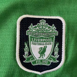 1999/00 LFC Away Green Retro Soccer Jersey